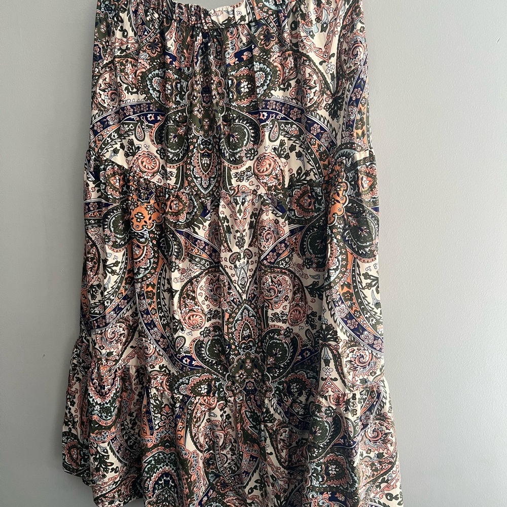Paisley Print Women's Skirt